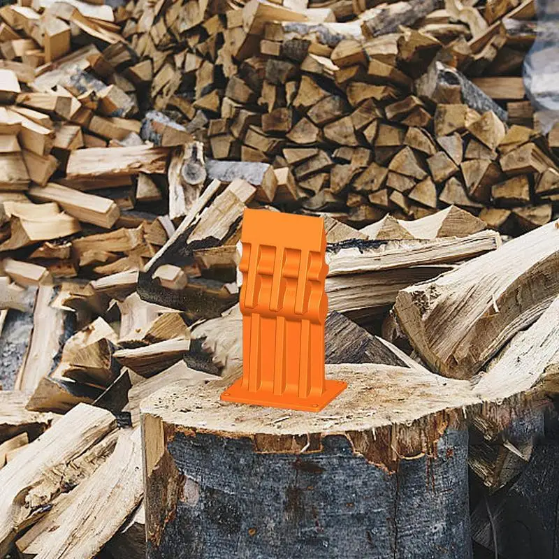 Manual Log Splitter Stable Wood Kindling Splitter Wood Splitting Tools Practical Cast Iron Wood Splitter Wood Log Splitter For