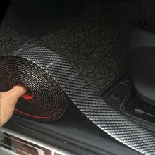 5D Carbon Fiber Car Door Stickers for KIA Toyota BMW #6