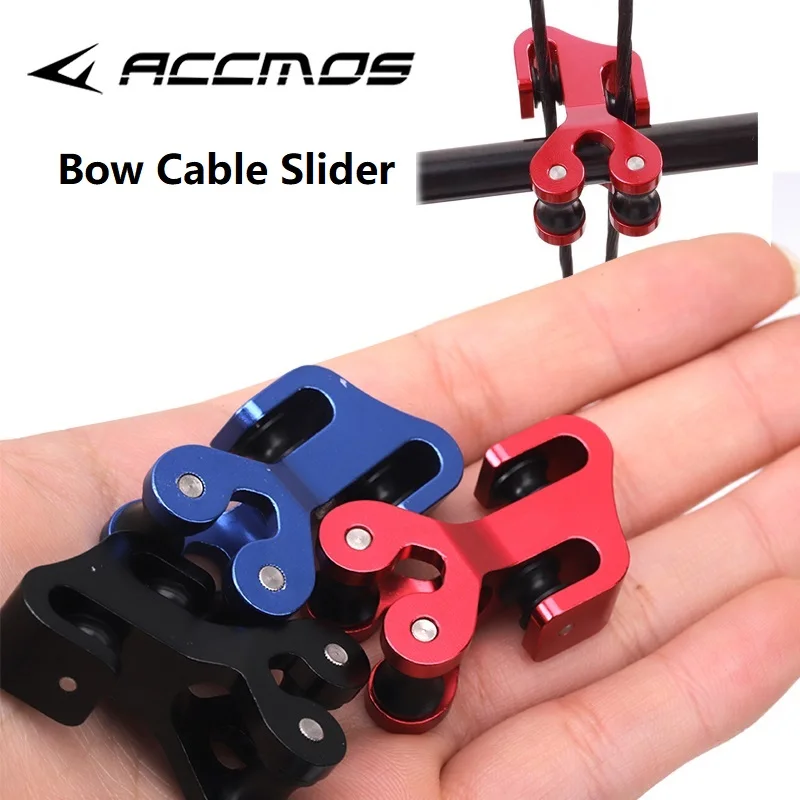 Bogenschießen Bowstring Separator Aluminium Legierung Verbindung Bowstring Splitter Roller Kabel Rutsche Outdoor Jagd Schießen Zubehör – Detail 3