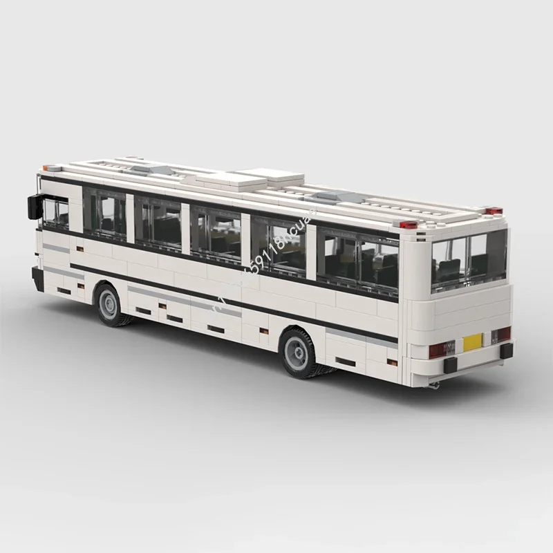 مجموعة بناء نموذج حافلات المدينة إيكاروس 256.22V1، 1173 قطعة، مكعبات بناء إبداعية تعليمية، هدية للأطفال، لعبة تركيب ذاتية الصنع