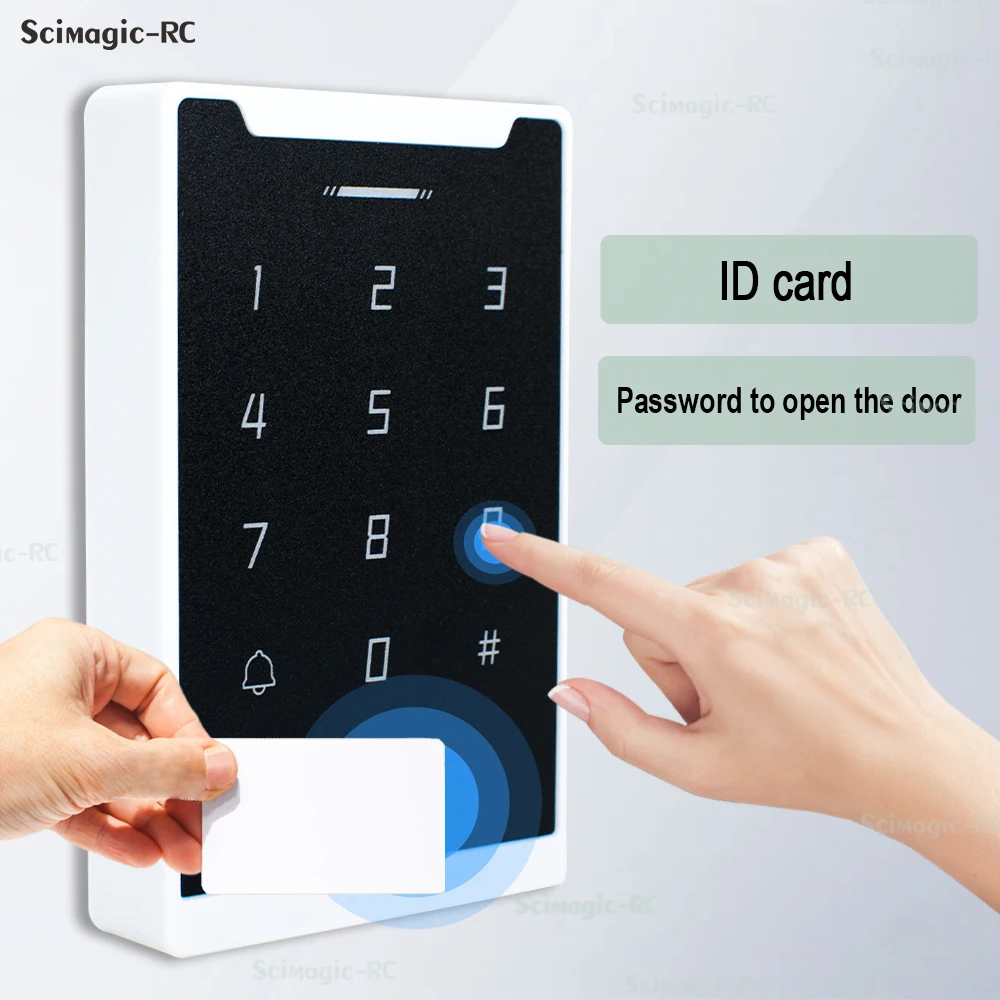 

DC 12 V 24V Keypad Password Touch Door Opener ID Card Code Wireless Switch Waterproof Controller Module Relay Access Control