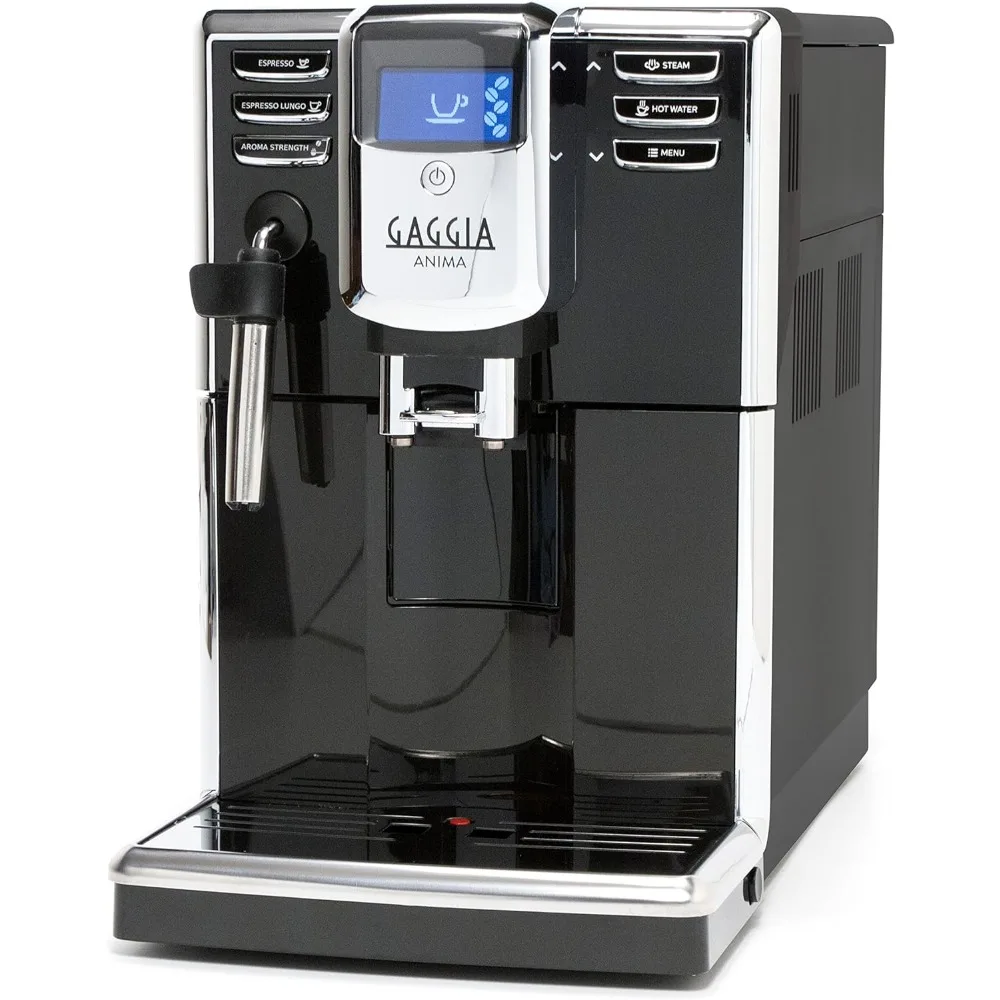 

Anima Coffee and Espresso Machine, Includes Steam Wand for Manual Frothing for Lattes and Cappuccinos with Programmable