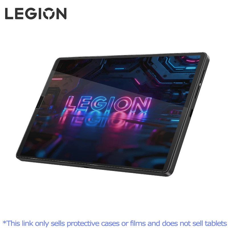 Oryginalny zestaw ochronny Lenovo Y700: etui folio, szkło hartowane, folia ochronna na ekran do Legion TAB Y700 Gen3 Gen4 Gen5 — zdjęcie produktu 3