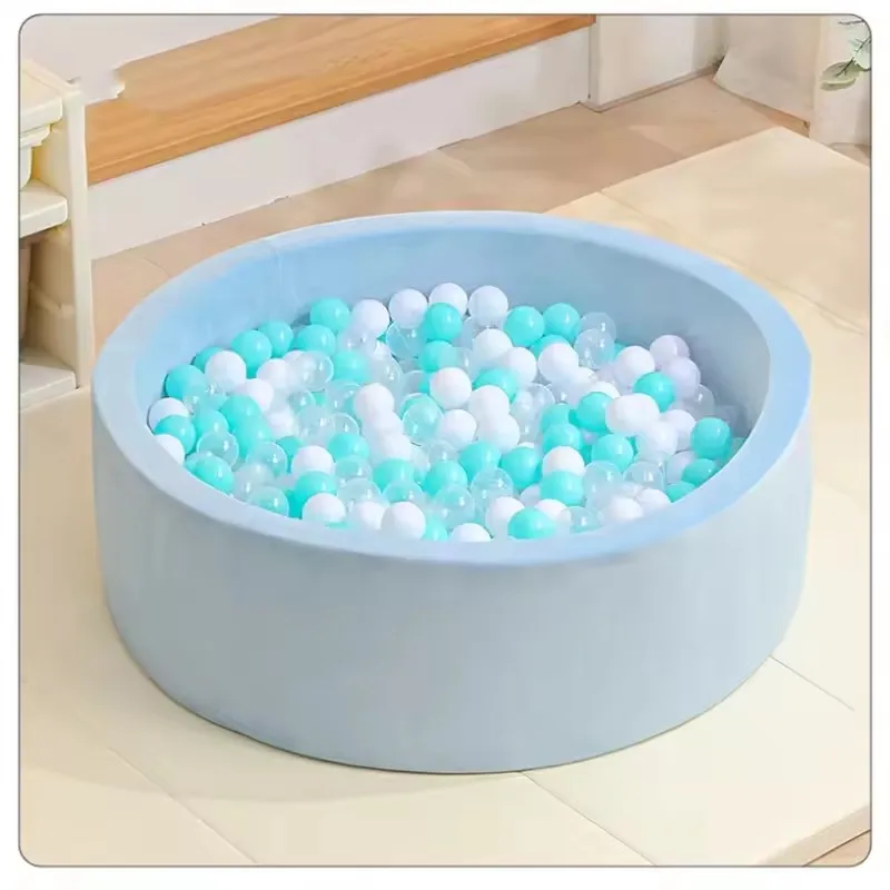 Kinder Schwamm Ball Pit Spielplatz Schaum Baby Trockenbecken mit Indoor Laufstall Ozean Ball Tragbare Weiche Kinder Geburtstag Geschenke für Kinder