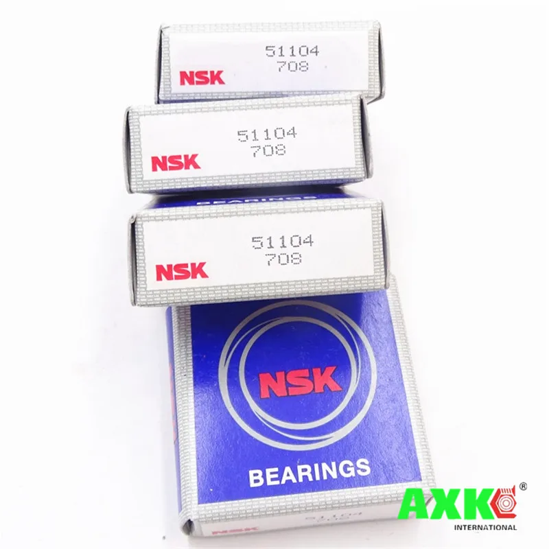 Japan NSK Flat thrust ball bearing подвесной подшипник 51100 51101 51102 51103 51104 51105 51106