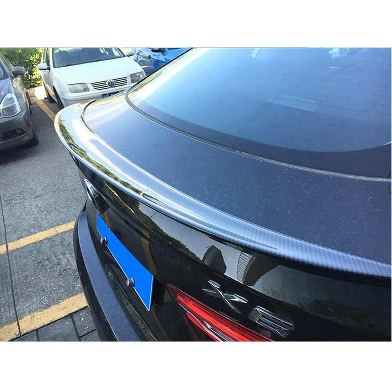 FOR BMW X6 F16&X6M F86 P Style Carbon fiber Rear Spoiler Trunk wing 2014-2019 FRP Forged carbon