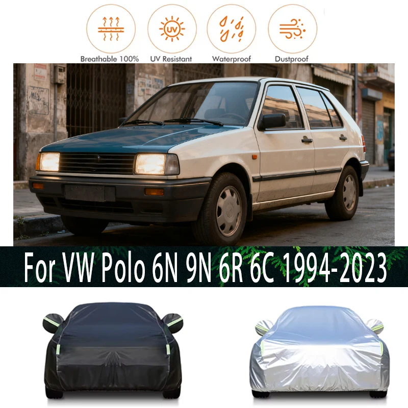 

For VW Polo 6N 9N 6R 6COutdoor Protection Full Car Covers Snow Cover Sunshade Waterproof Dustproof Exterior Car accessories