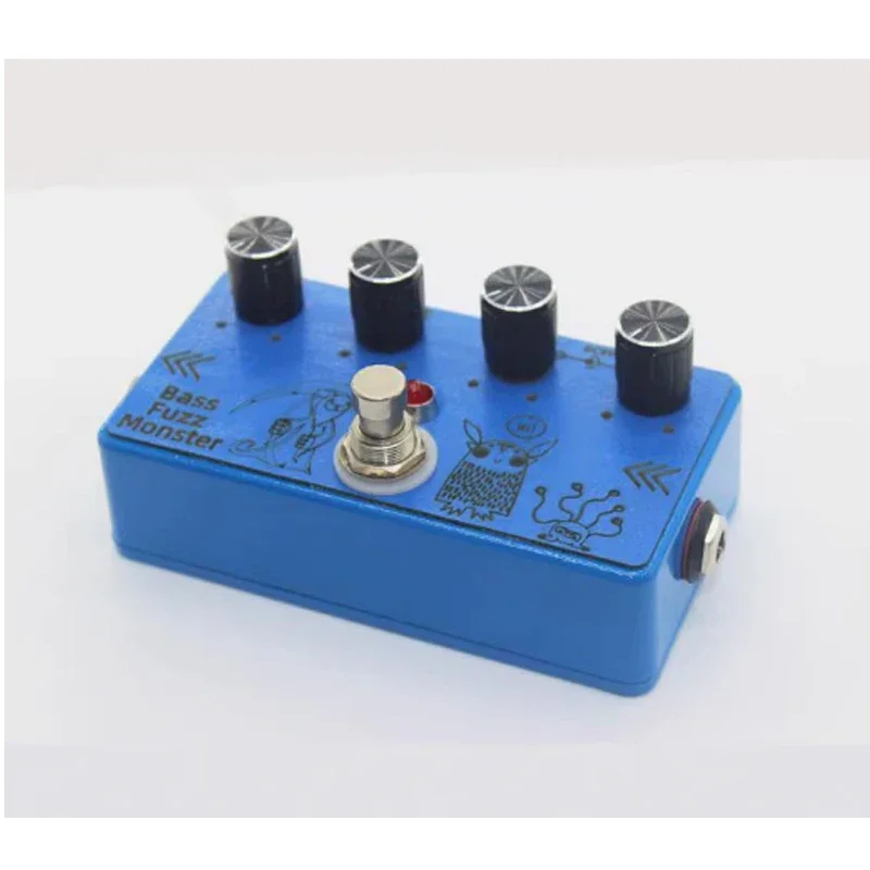 DIY Handmade Bass Guitar Effect Fuzz Fuzzy Single Block Effect Circuit Board