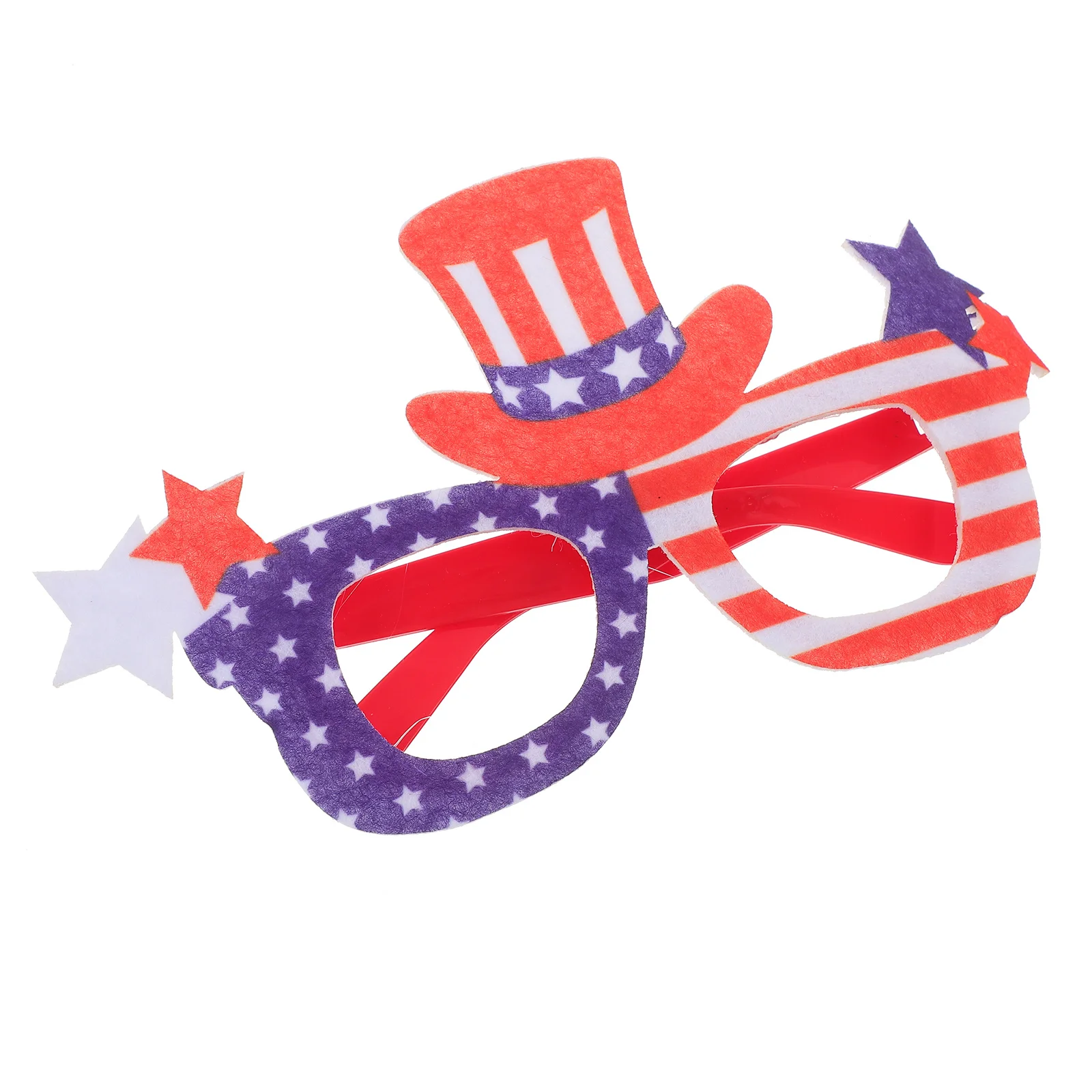 

Independence Day Glasses Decorative Patriotic Party Eyeglasses Photo Props for Family Friends Gatherings Party Glasses