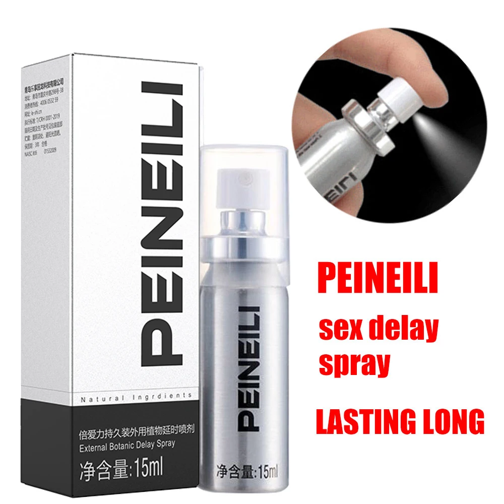 10pcs Penile Erection Spray Peineili Male Delay Spray Lasting 60 Minutes Sex Products for Men Penis Enlargement Cream