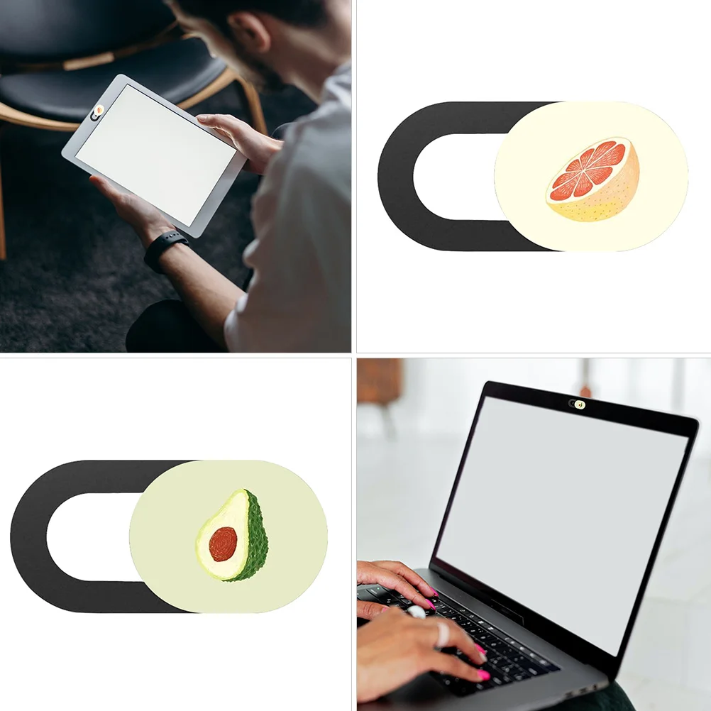 

6Pcs Laptop Cover Slide Webcam Covers Privacy Safe Anti Peeping Ultra Thin Webcam Shield for Computer Mobile