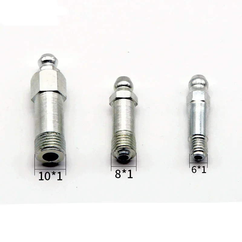 10PCS Lengthened Grease Nipple    Special  Zerk M6m8   Head Connector Type