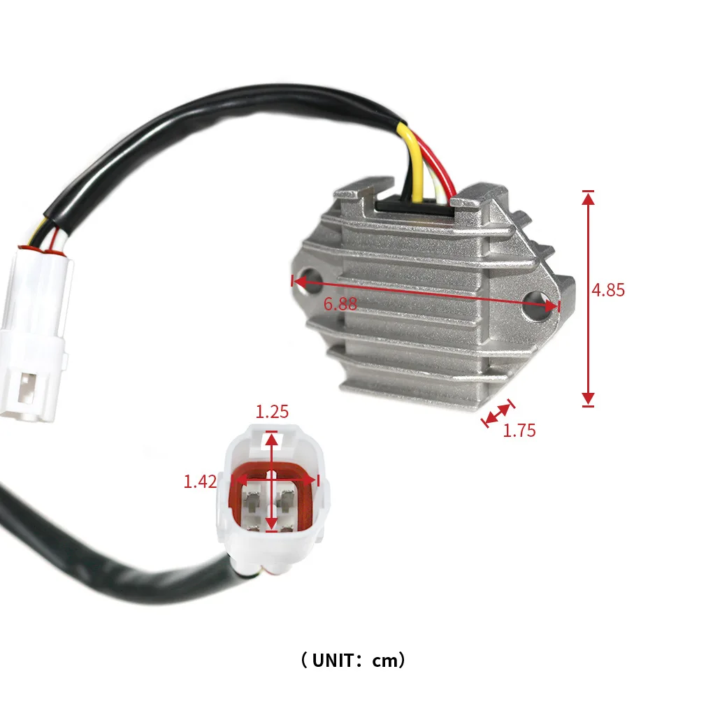 Motorcycle Voltage Regulator Rectifier 5TJ-81960-02 for Yamaha YFZ 450 2004-2007,for Yamaha YFZ 450 Special Edition 2005-2008 view 4