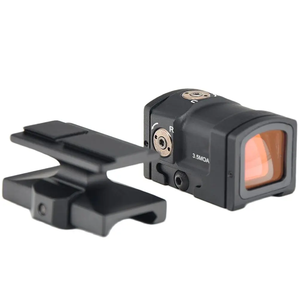 Imagem -05 - Totalmente Fechado Reflex Red Dot Sight Collimador com Pistola Mos e Pic Base de Montagem 20 mm 1x