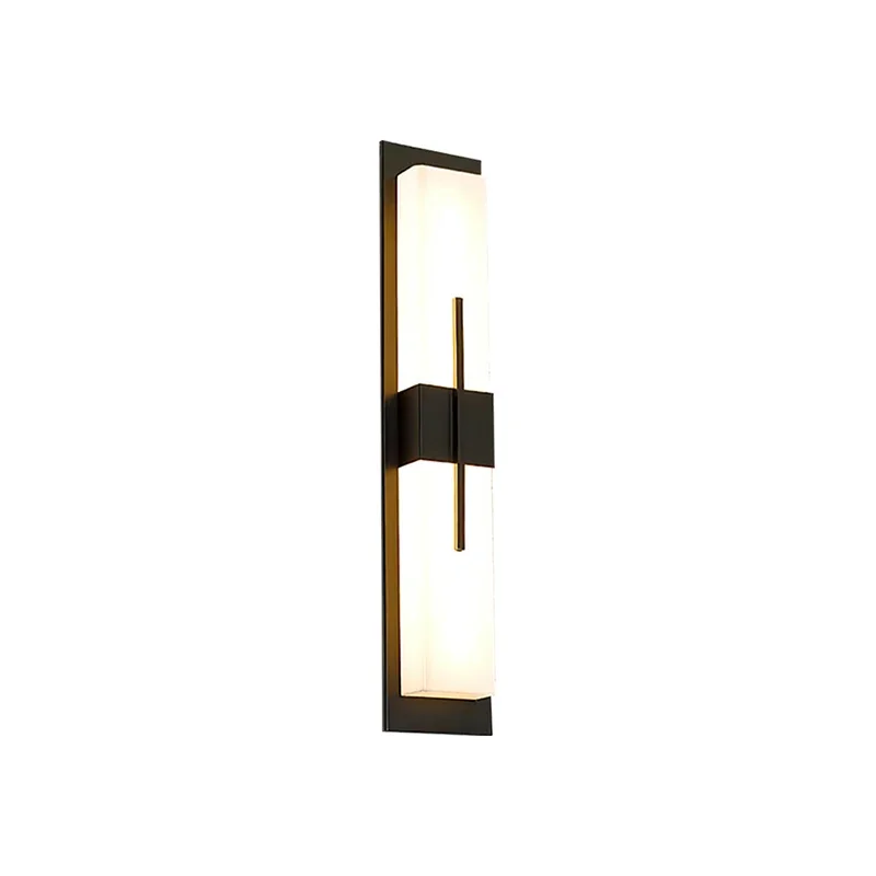 TEMOU-Lámparas LED de pared para exteriores, modernas, eléctricas, sencillas, impermeables, para balcón, pasillo, patio, Villa, puerta, Hotel