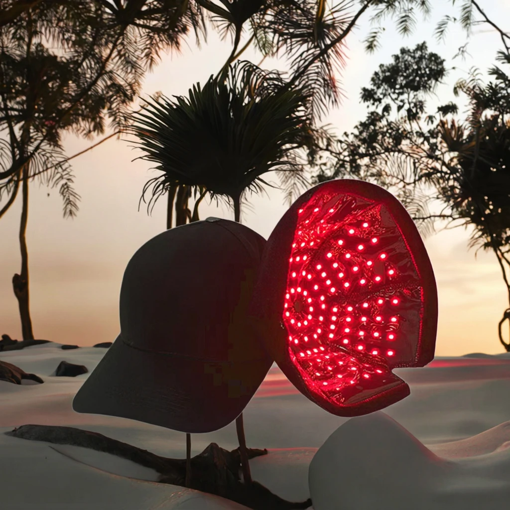 650nm Red Light Therapy Cap For Home Use Handheld Laser Infrared Hair Treatment For Hair Regrowth Baldness Relief For Head