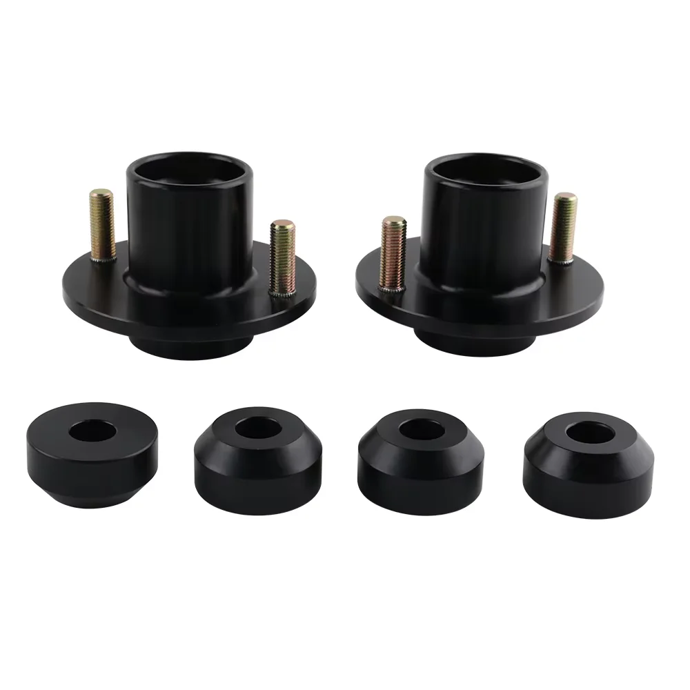 2 Pcs/Set Suspension Coilover Shock Top Hats, for Specific Model Years of Honda Civic, Integra, Del Sol and CRX