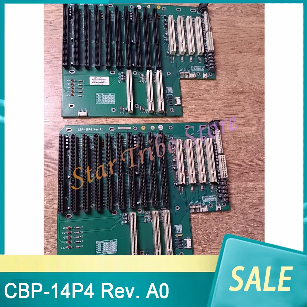 

1Pcs Bottom Board CBP-14P4 Rev. A0 14 x PCI Slot Works Perfectly