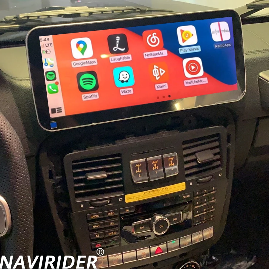 

12,3 Android-экран Автомобильное видео для Benz G CLASS W463 G350 G500 G550 G63 G65 G55 GPS-карPLAY 6115 Процессор 2400x960P GPS Carplay