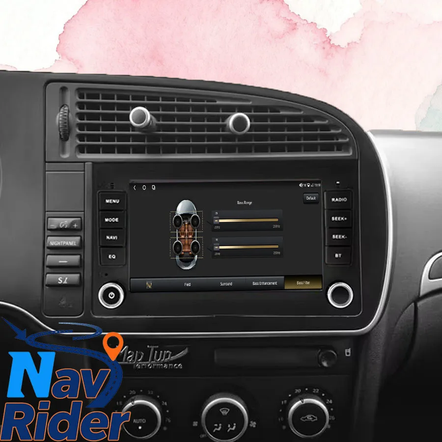 7 بوصة أندرويد سيارة الوسائط المتعددة مشغل فيديو ل SAAB 9-3 93 2005-2008 ستيريو بلوتوث لتحديد المواقع والملاحة Autoradio Carplay رئيس وحدة