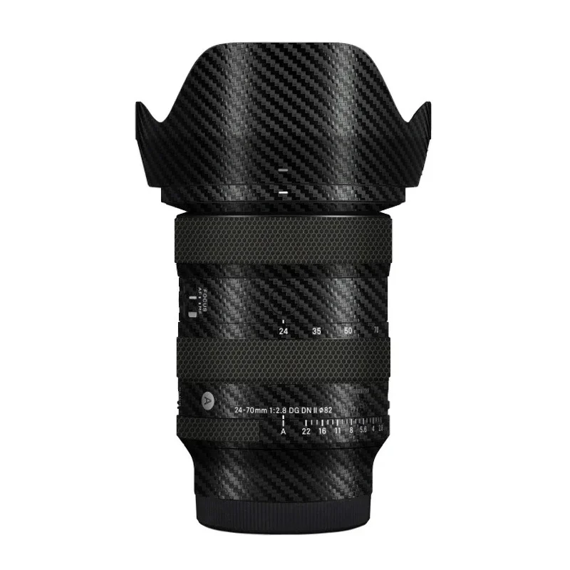 Pegatina personalizada para Sigma ART 24-70mm F2.8 DG DN II, calcomanía de piel para lente de cámara, envoltura de vinilo, película protectora, abrigo 24-70 2,8 F/2,8 II