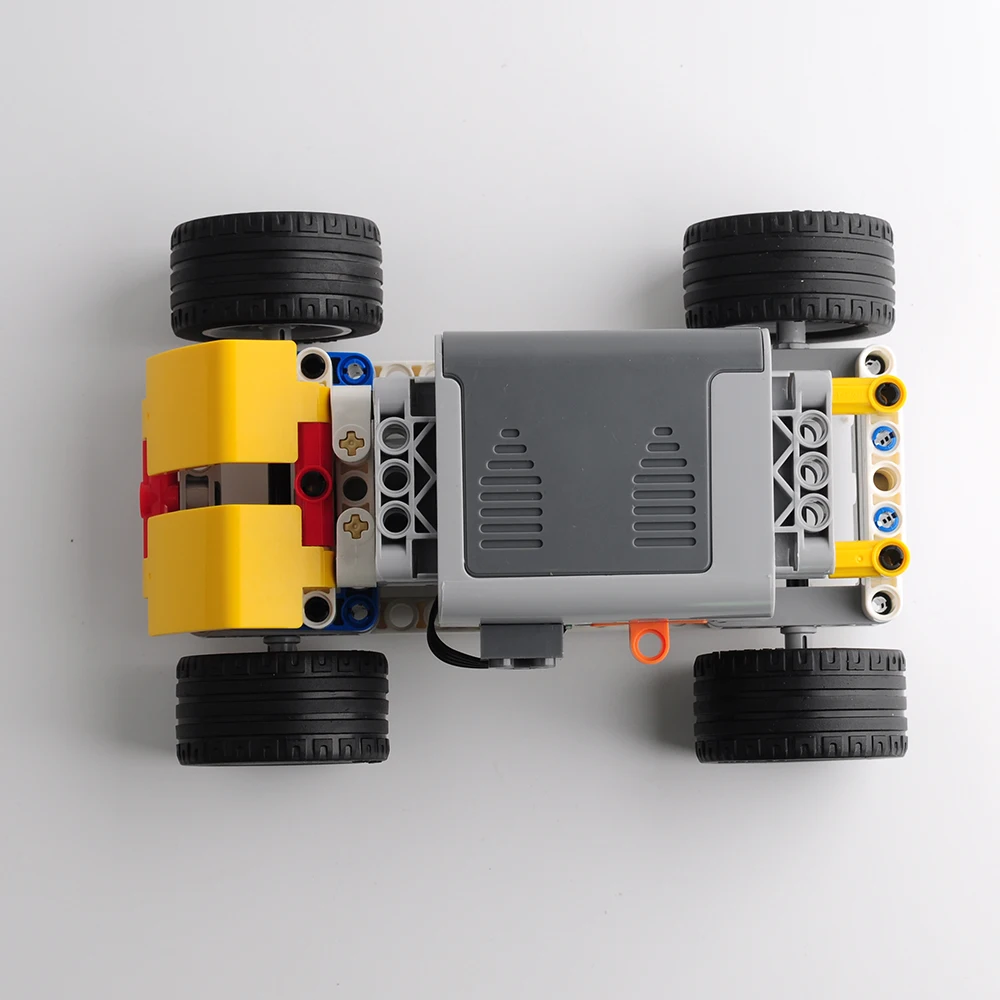 Piezas técnicas de Motor 5M-E, funciones de potencia, Kit de fabricante de grupos de maquinaria, Robots de juguete, caja de batería AA, Motor de vapor 8881 8883 9686