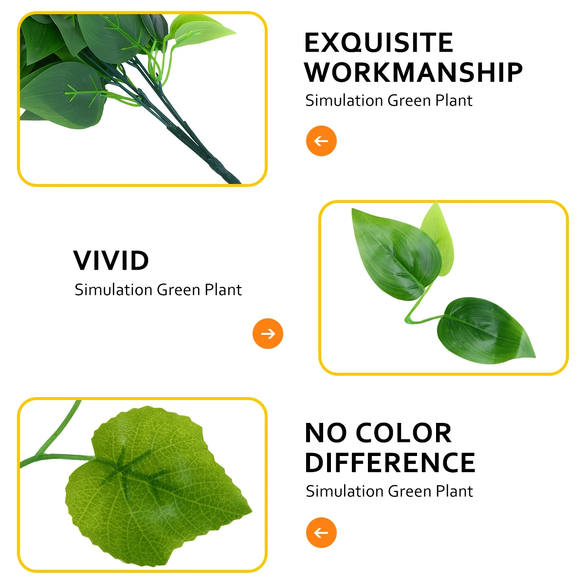 

2pcs Simulation Green Plant Artificial Vine Fake Grape Leaf For Wedding Photography Decor Artificial Green Vine Ornament