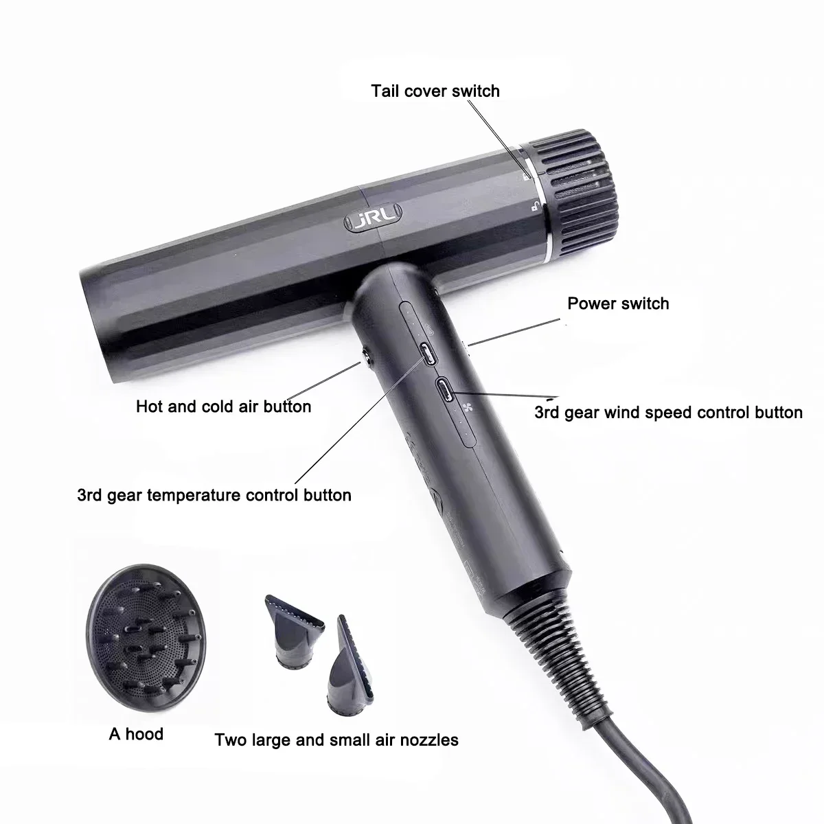 

2025 High-speed with high power for barbershops and familiesJrl Blow Hair Dryer