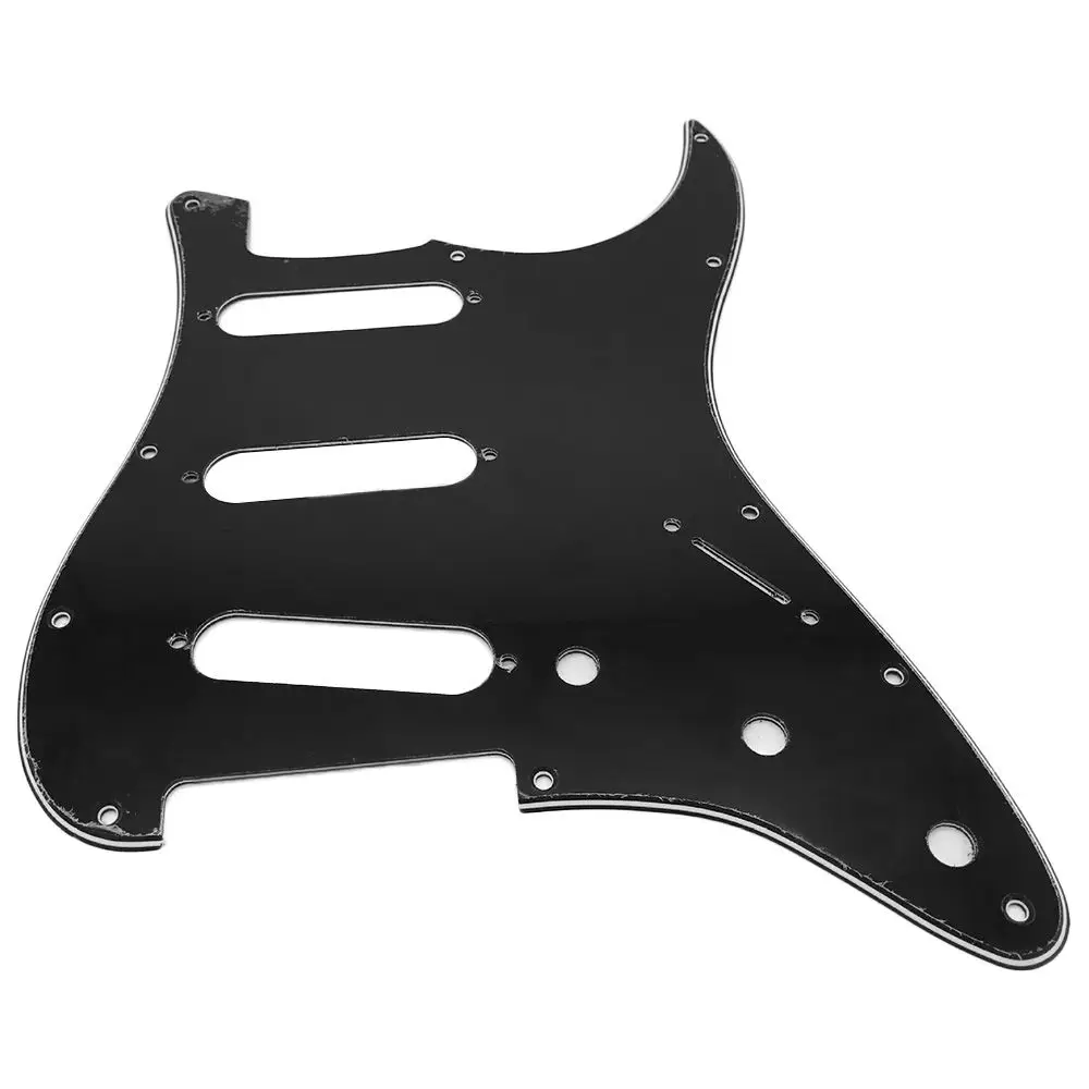 Musical Instrument Panel Universal DIY Guard Endless Hole ST Three Singles Electric Guitar Pickguard