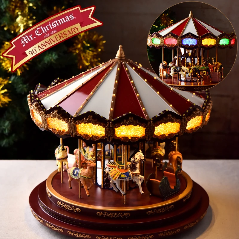 Carousel Eight Music Box Luxury Wind Music Box Girlfriend Birthday Christmas Gift