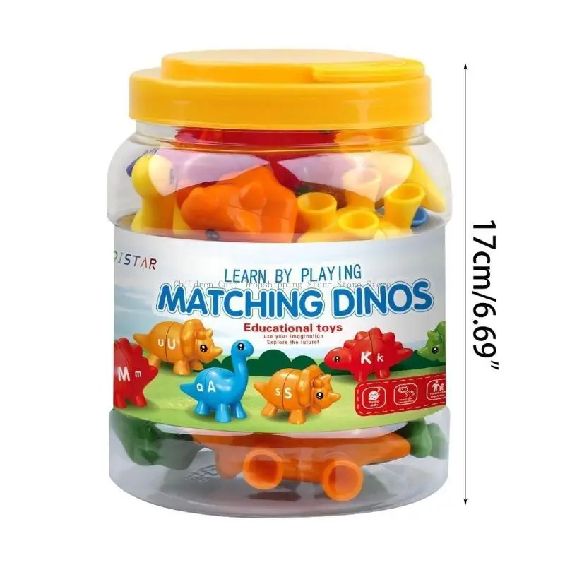 Número coincidencia dinosaurio educativo para niños