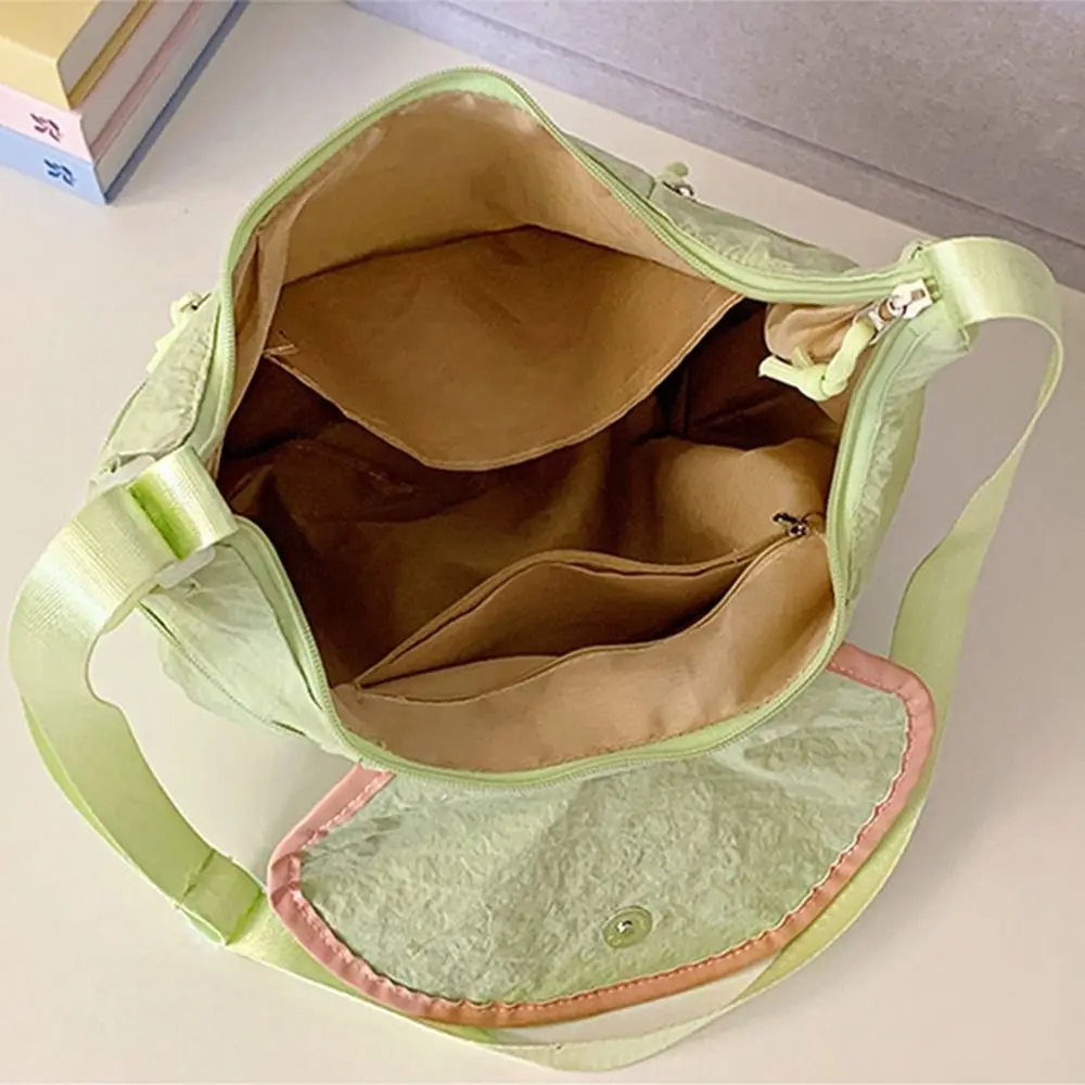 Casual Korean Style Nylon Shoulder Bag Cute Lightweight Fruit Shape Crossbody Bag Tote Bag Handbag Cloth Messenger Bag Outdoor