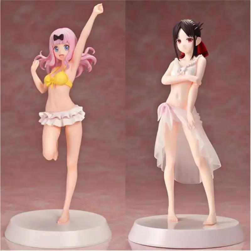 

In Stock Original Our Treasure Kaguya-sama Love Is War Shinomiya Kaguya Fujiwara Chika Ultimate Romance Anime Figuine Doll Gift