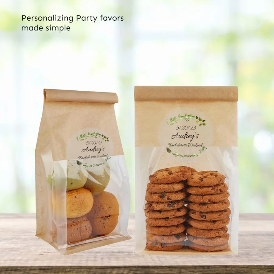 95-100pcs Custom transparent Stickers Personalized Labels&Company Logos,Waterproof&Design Your Own Labels,Birthday Wedding