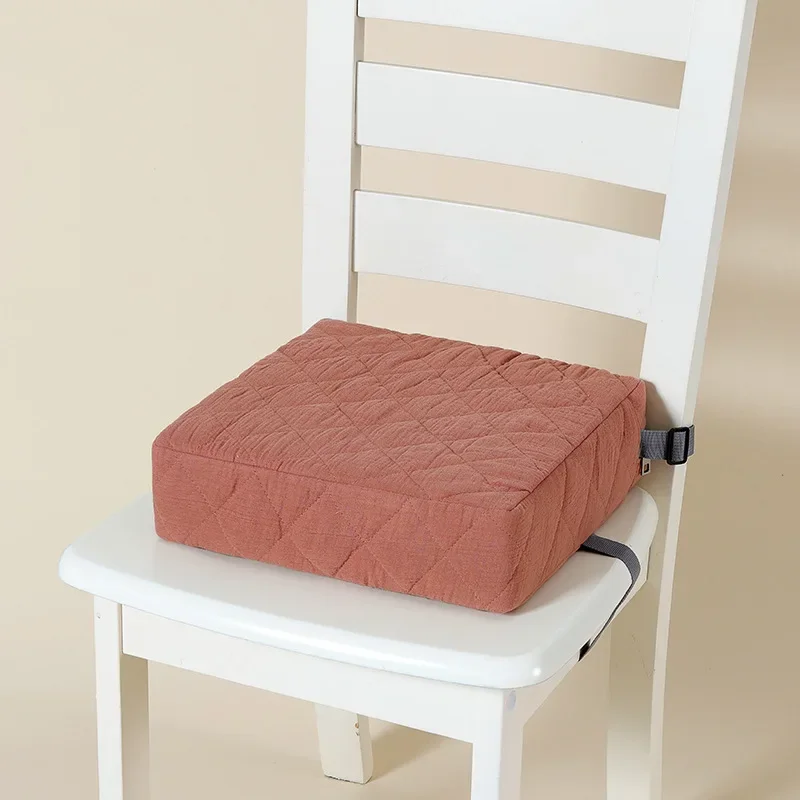 وسائد وسادة الكرسي للأطفال لتناول الطعام وكرسي معزز وحقيبة جلدية فاخرة قابلة للإزالة وقابلة للغسل ومريحة وناعمة للمقعد #3