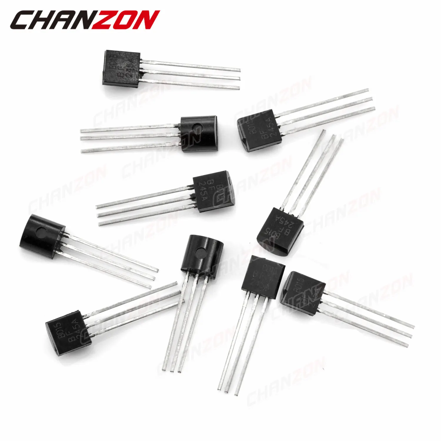 10Pcs BF245A TO-92 N-Channel JFET RF Transistor Bipolar Junction BJT Field Effect Triode Tube Fets BF245 10mA Integrated Circuit