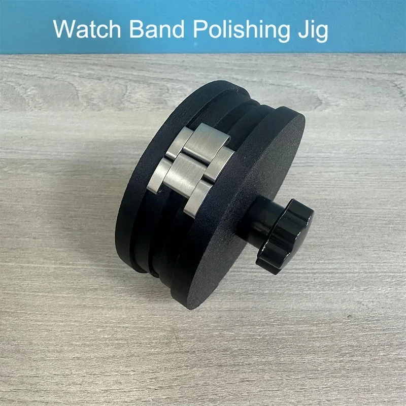 

Watch Band Polishing Jig Watchmaker Repair Tools Watch Strap Polishing Aid Adjustable Width Watch Band Polishing Accessories