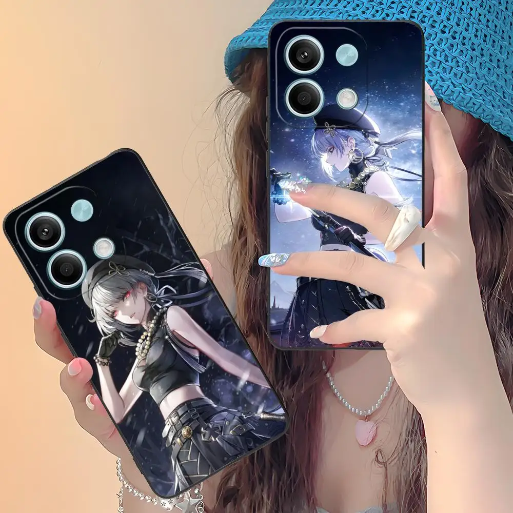 حافظة لهاتف شاومي ريدمي نوت 14 13 12 11 S Pro Plus 4G 5G غطاء طباعة ملون غطاء فاخر جميل