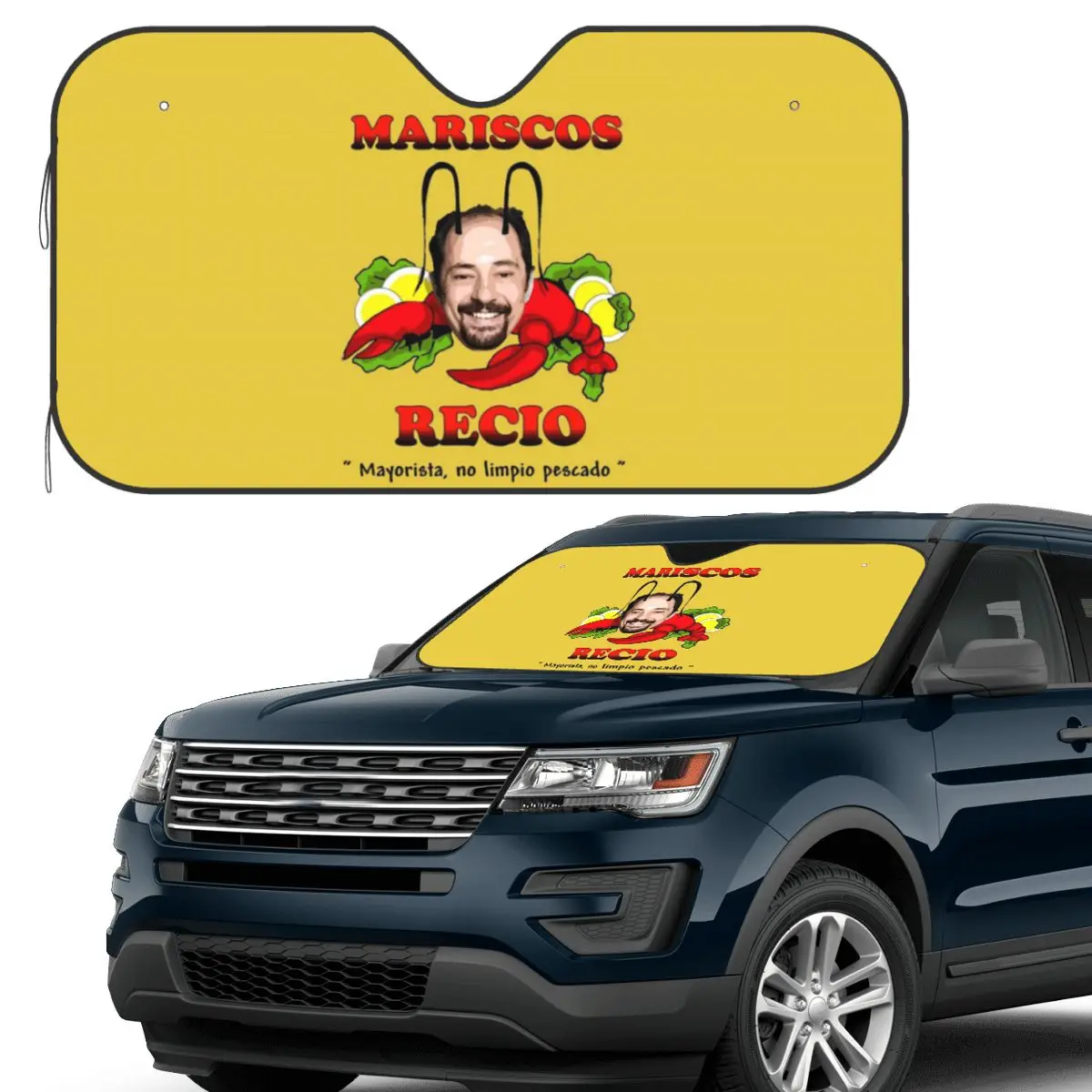 

Antonio Recio Sunshade Windscreen Car Front Windshield Window Sun Visor Accessories Covers