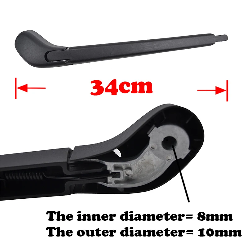 Wiper Arm For Ford Focus 2 Mk2 Hatchback 2005 2006 2007 2008 2009 2010 2011 Windscreen Rear Window Windshield