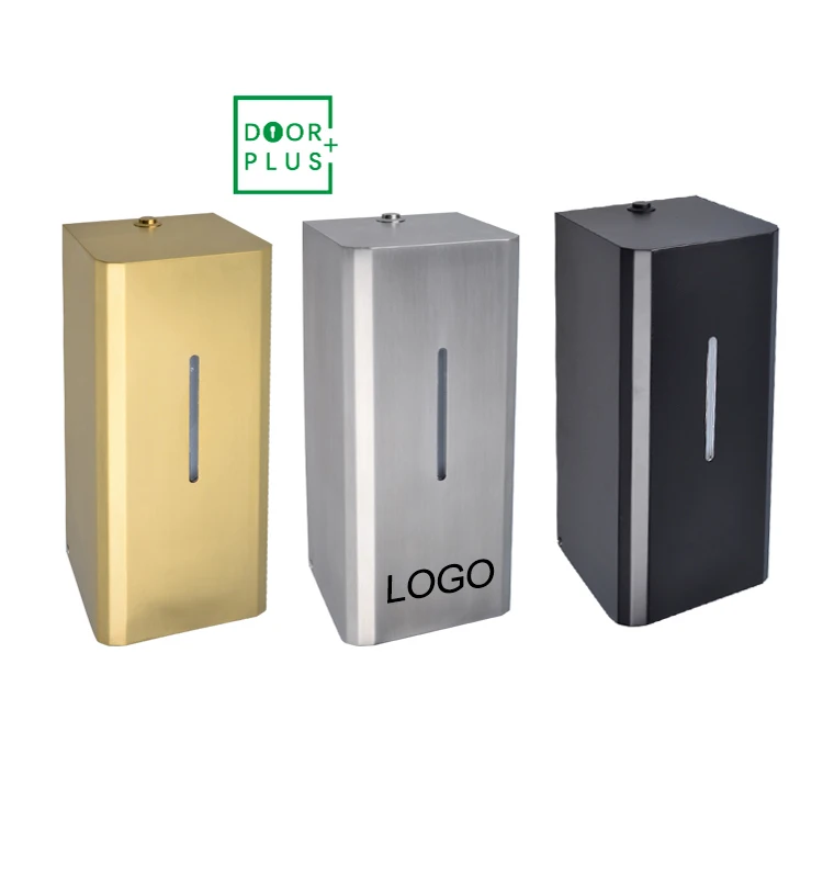 

Doorplus Wall Mount Stainless Steel Automatic Soap Dispenser Sensor Liquid Foam Soap Hand Sanititizer Spray Dispenser