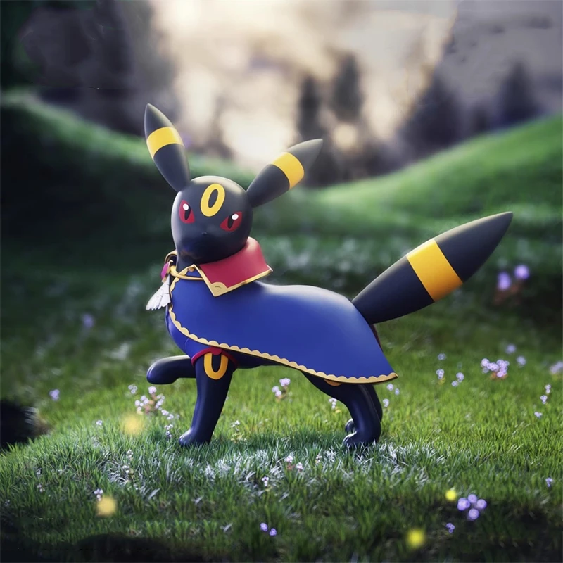 Pokemon Umbreon model large-size figure desktop ornaments Japanese animation peripheral collection dolls children's toys gifts