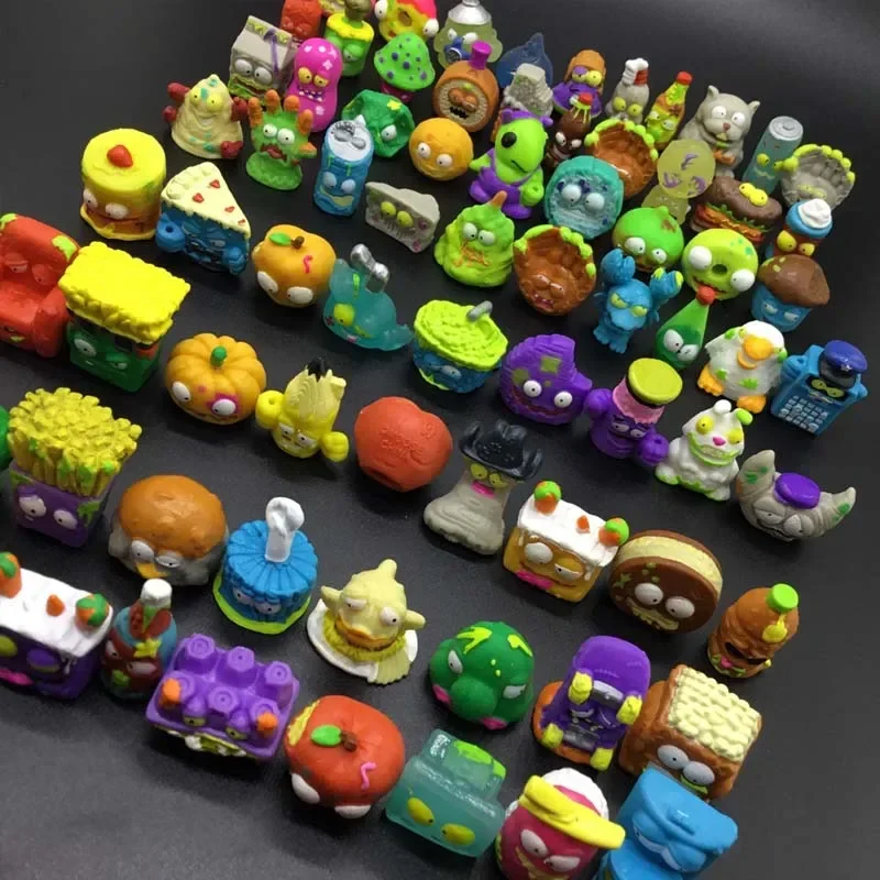 20-100PCS Zomlings Trash Dolls Mini Anime Action Figures Grossery Gang Garbage Collection Figure Model Kids Toys Birthday Gift