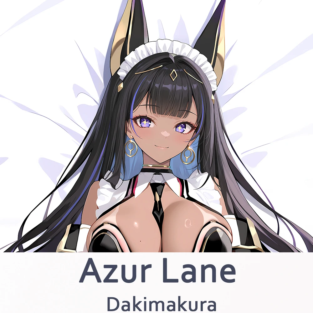 

Azur Lane Cleopatra Dakimakura 2WAY Hugging Body Pillow Case Anime Pillow Cushion Cover