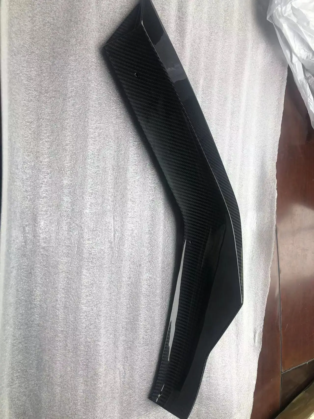 Droge Koolstofvezel Front Splitter Lippen voor BMW M5 F90 LCI Concurrentie 2021 + Voorbumper Diffuser