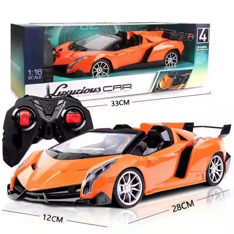 Voiture Rc Lamborghini 4 Roues Motrices, Jouets Électroniques Pour Enfants