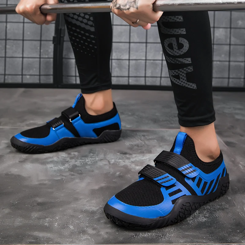 New Weight Lifting Boots New Strength Training Shoes Gym Wear-resistant Squat Hard Pull Shoes Indoor Sports Shoes Comfortable