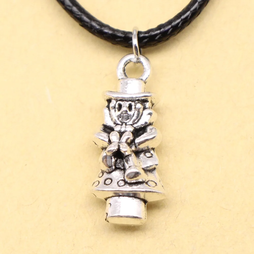 1 Piece Santa Claus Women Jewelry Necklace Male Jewelry 10x22mm