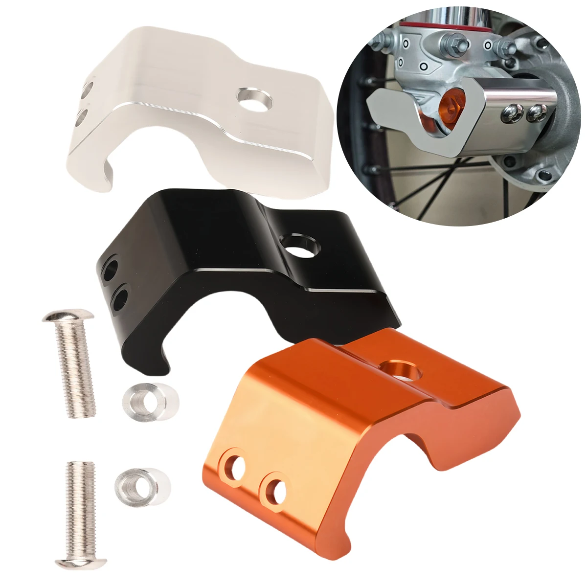 

For KTM 125-500 XC XCF XCW XCFW SX SXF EXC EXCF 6D/TPI/SixDays/Factory Edition 2016 - 2025 CNC Fork Shoes Guard Cover Protector