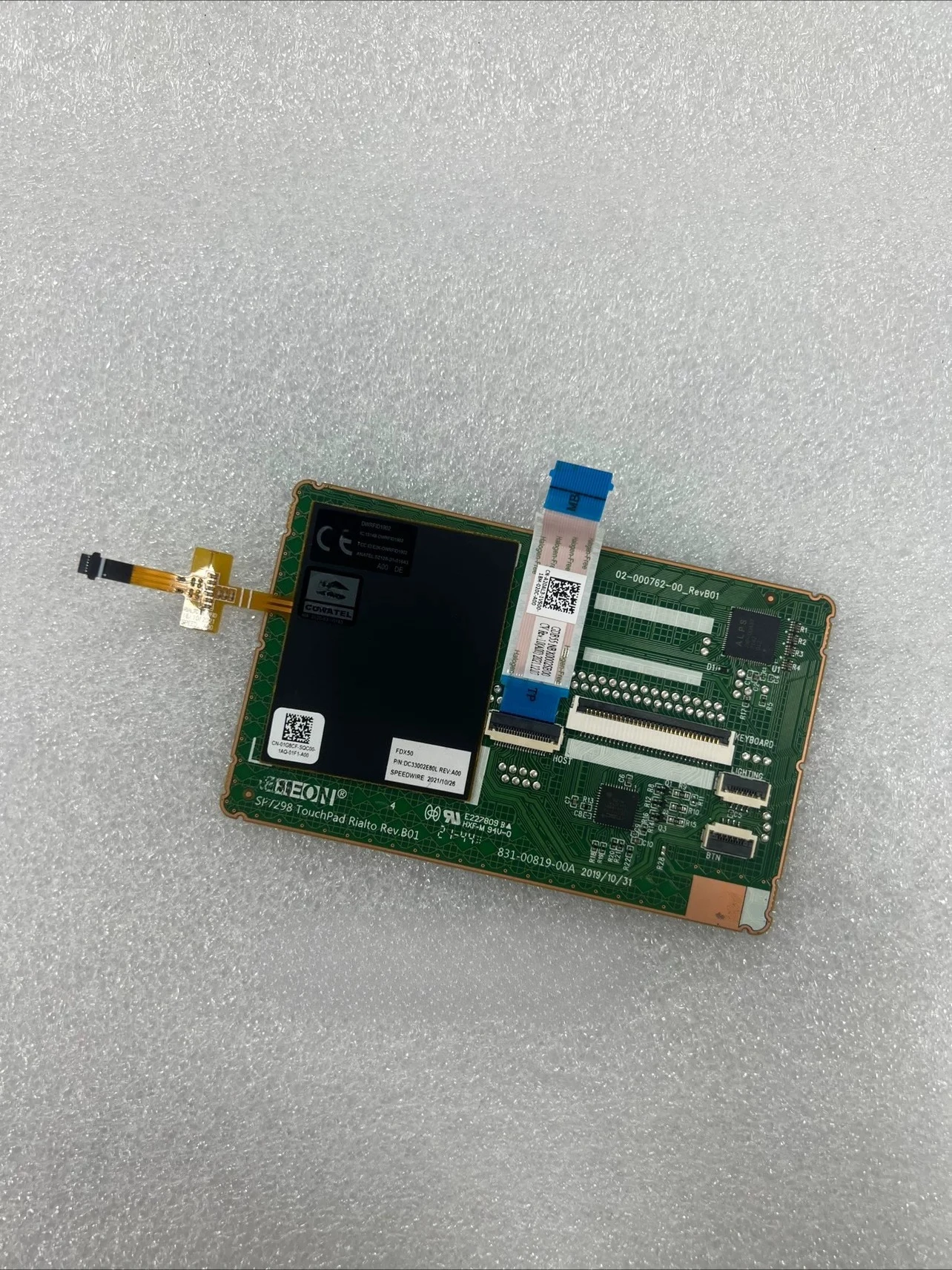 For Dell M7550 M7750  Touchpad CN-0FV94P, Laptop Internal Repair Part